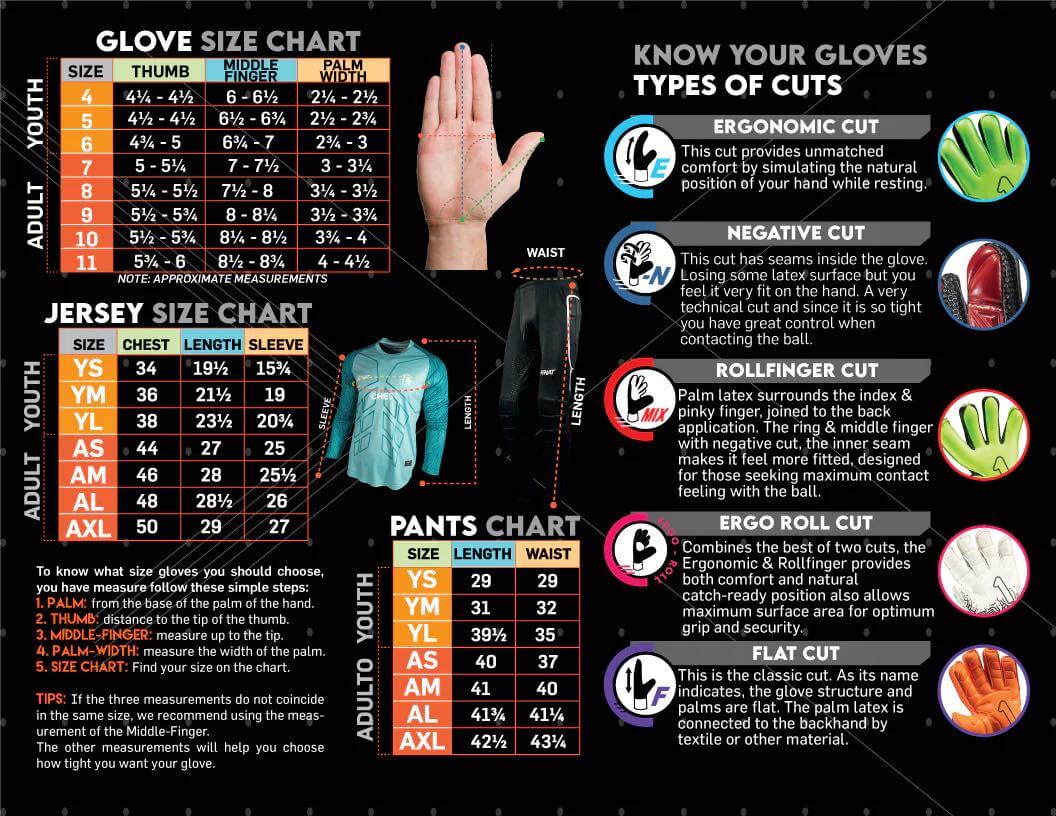 Rinat Asimetrik Training Spines Finger Protection Goalkeeper Gloves