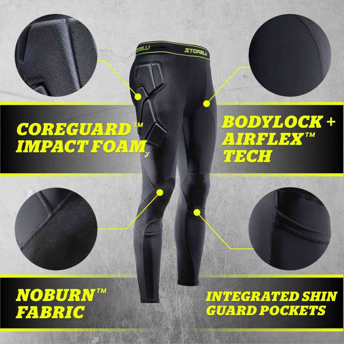 Storelli Bodyshield GK Full Length Leggings 4