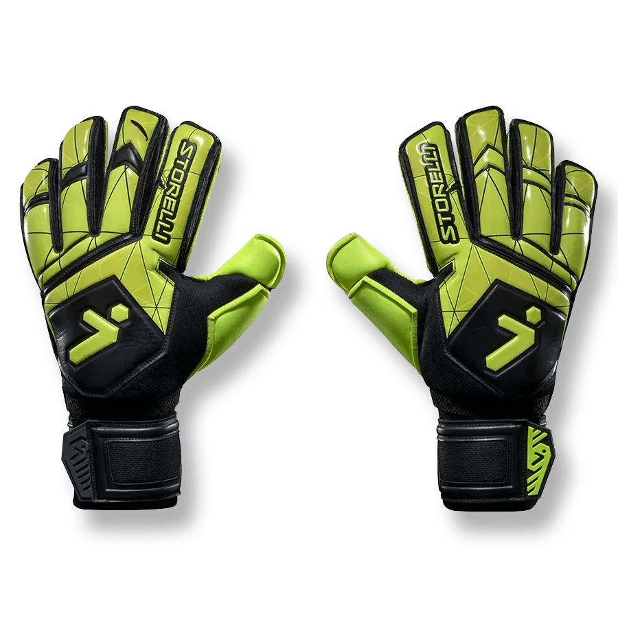 Storelli JR Gladiator 3.0 Recruit with Spine Glove - Yellow-Black