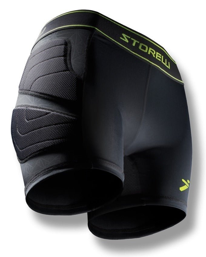 Storelli Women's BodyShield Impact Sliders-Black