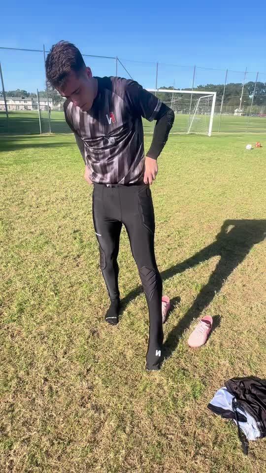 Goalkeeper Padded Leggings with Hip & Knee Protection