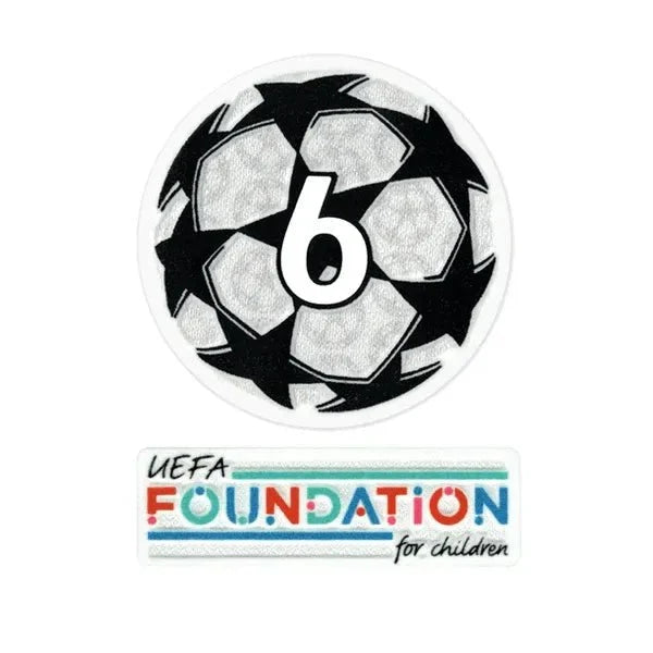 UEFA 2021-24 Liverpool/Bayern Munich Champion League Patch Set (Foundation Patch Included)