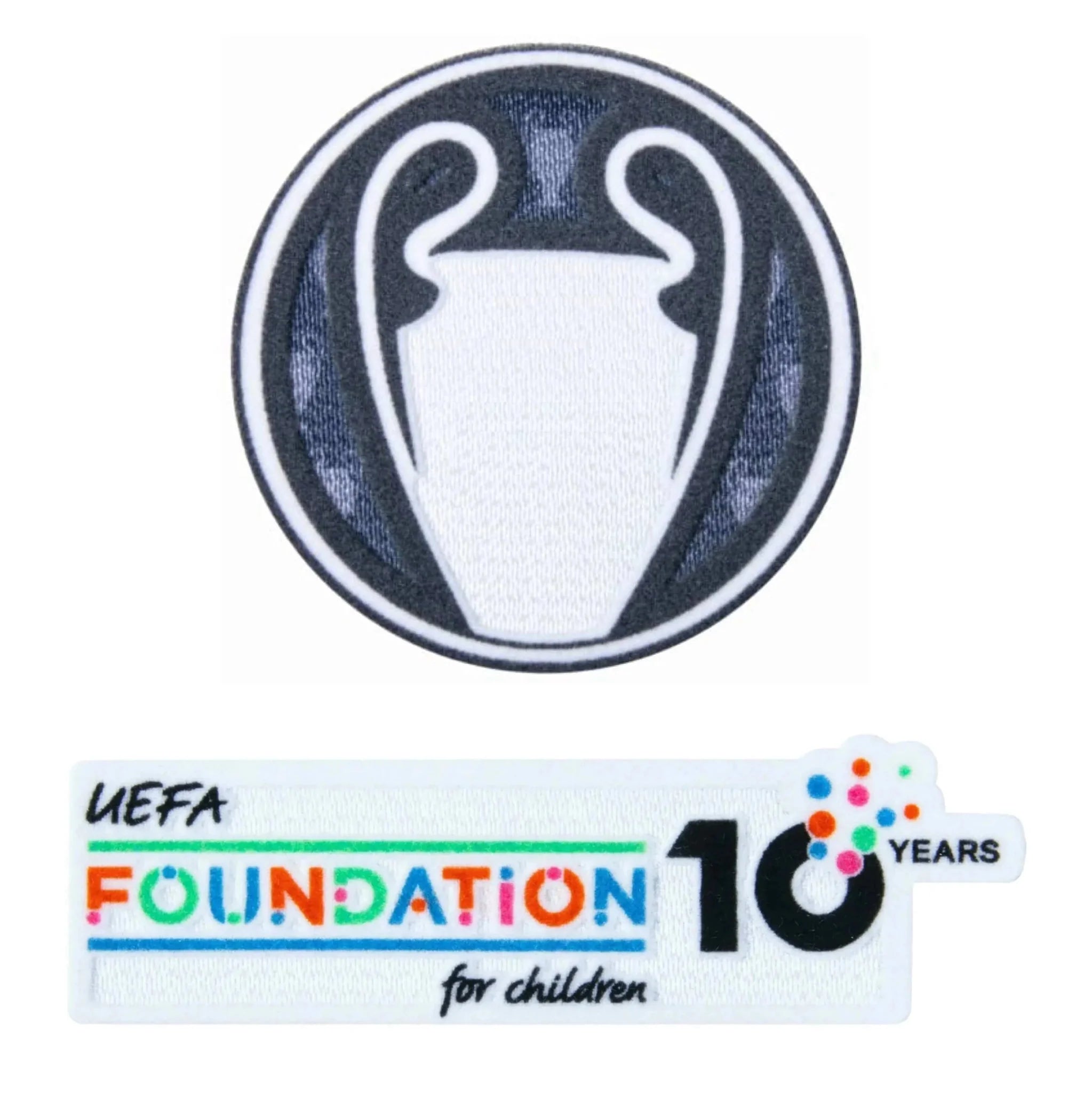 UEFA 2025-26 PSG Champion League Trophy Patch Set (Foundation Patch Included)