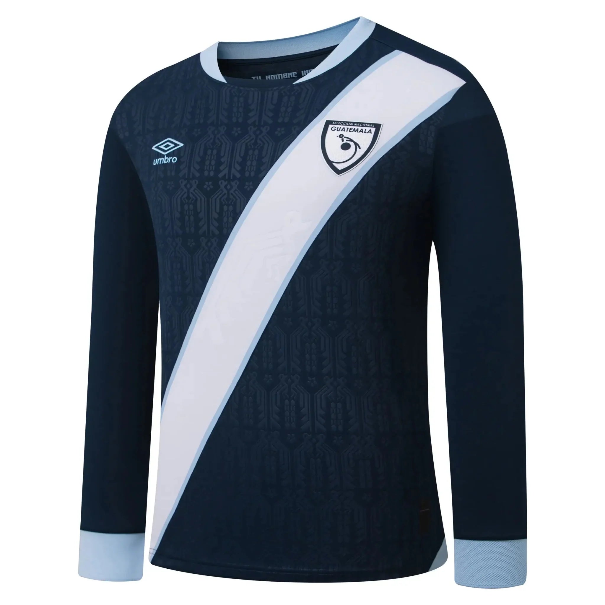 Umbro 2025-2026 Guatemala Men's Away Long-Sleeve Soccer Jersey