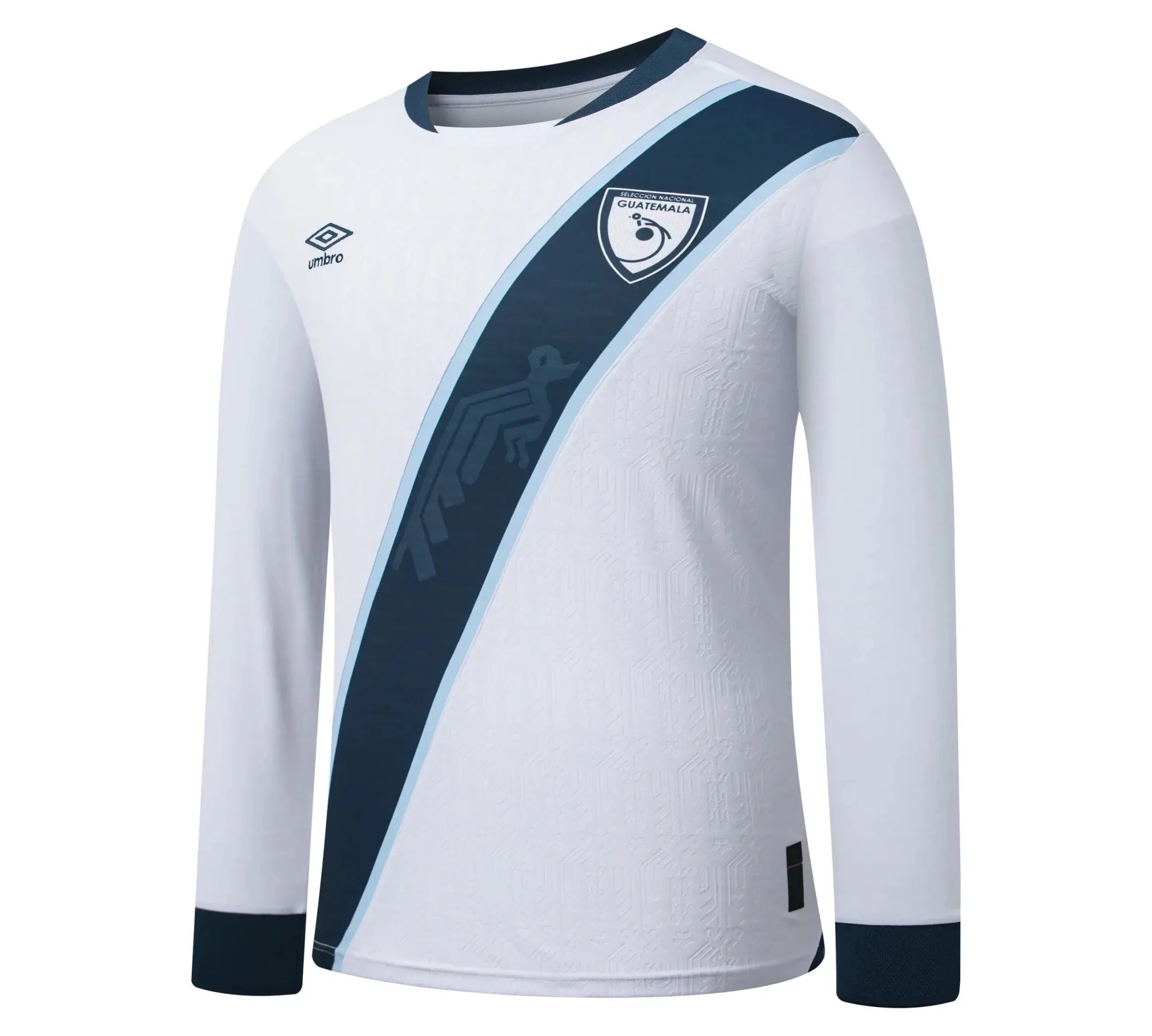 Umbro 2025-2026 Guatemala Men's Home Long-Sleeve Soccer Jersey
