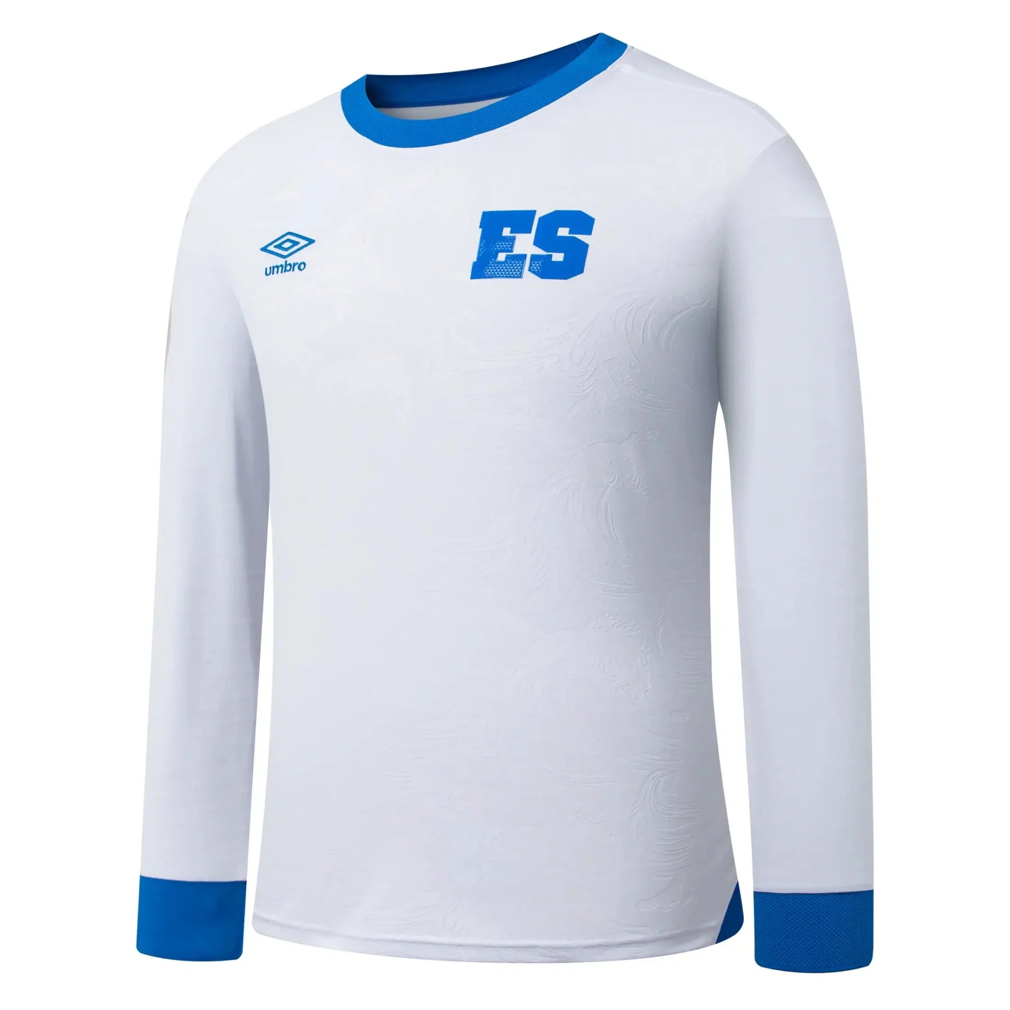 Umbro 2025-26 El Salvador Men's Stadium Away Long-Sleeve Soccer Jersey