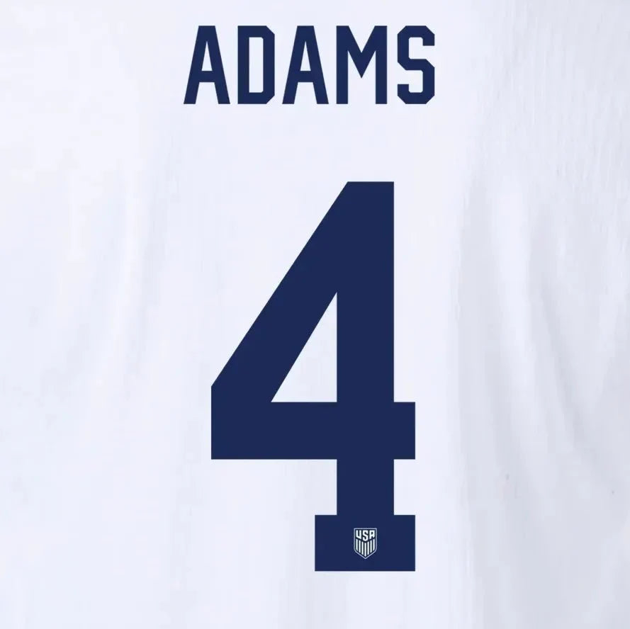 USMNT 2024/25 Home Adams #4 Youth Jersey Name Set