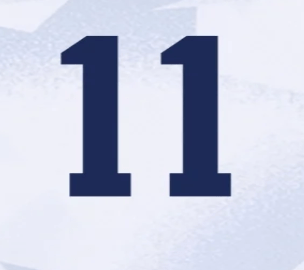 USWNT 2025 Home  WILSON #11 Jersey Name Set 8"