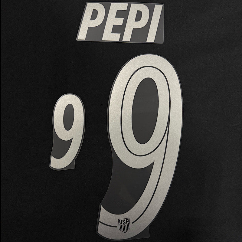 USMNT 2026- Away PEPI #9 Official Name Set