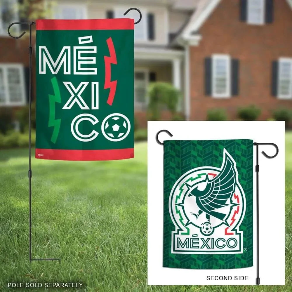 Wincraft Mexico National Soccer Team 2-Sided Garden Flag 12.5" x 18" (Single Flag)