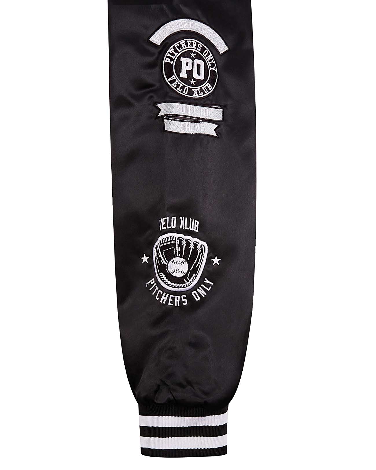 Youth Black Velo Klub Bullpen Jacket