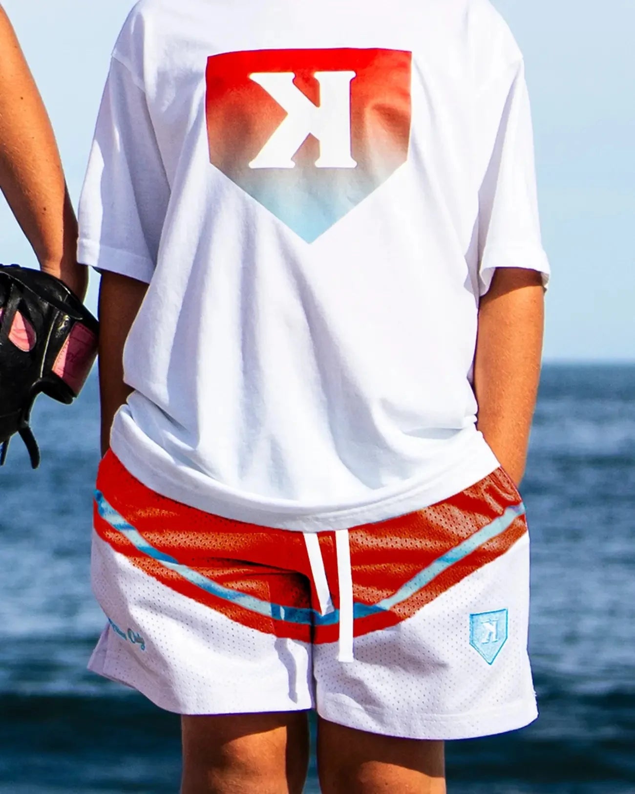 Youth Cherry Ice Mesh Shorts