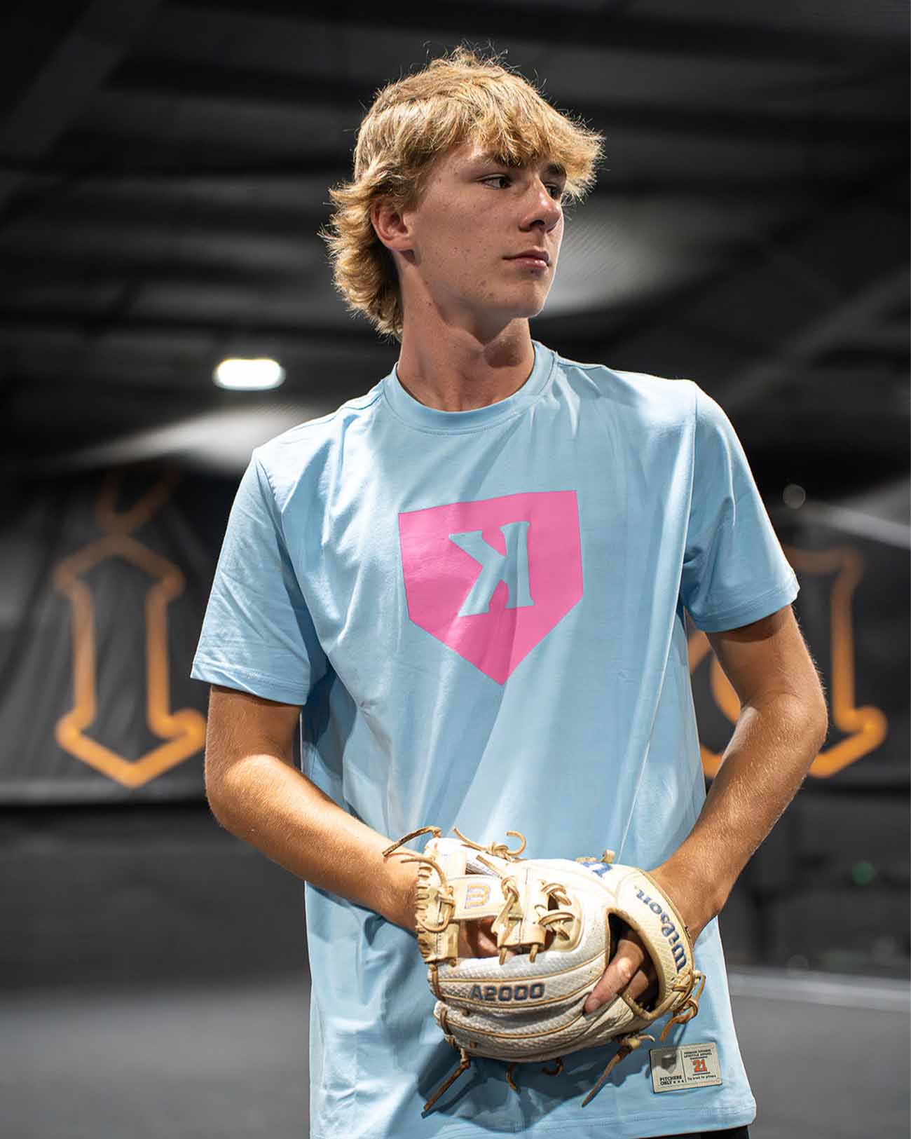 Cotton Candy Blue Tee