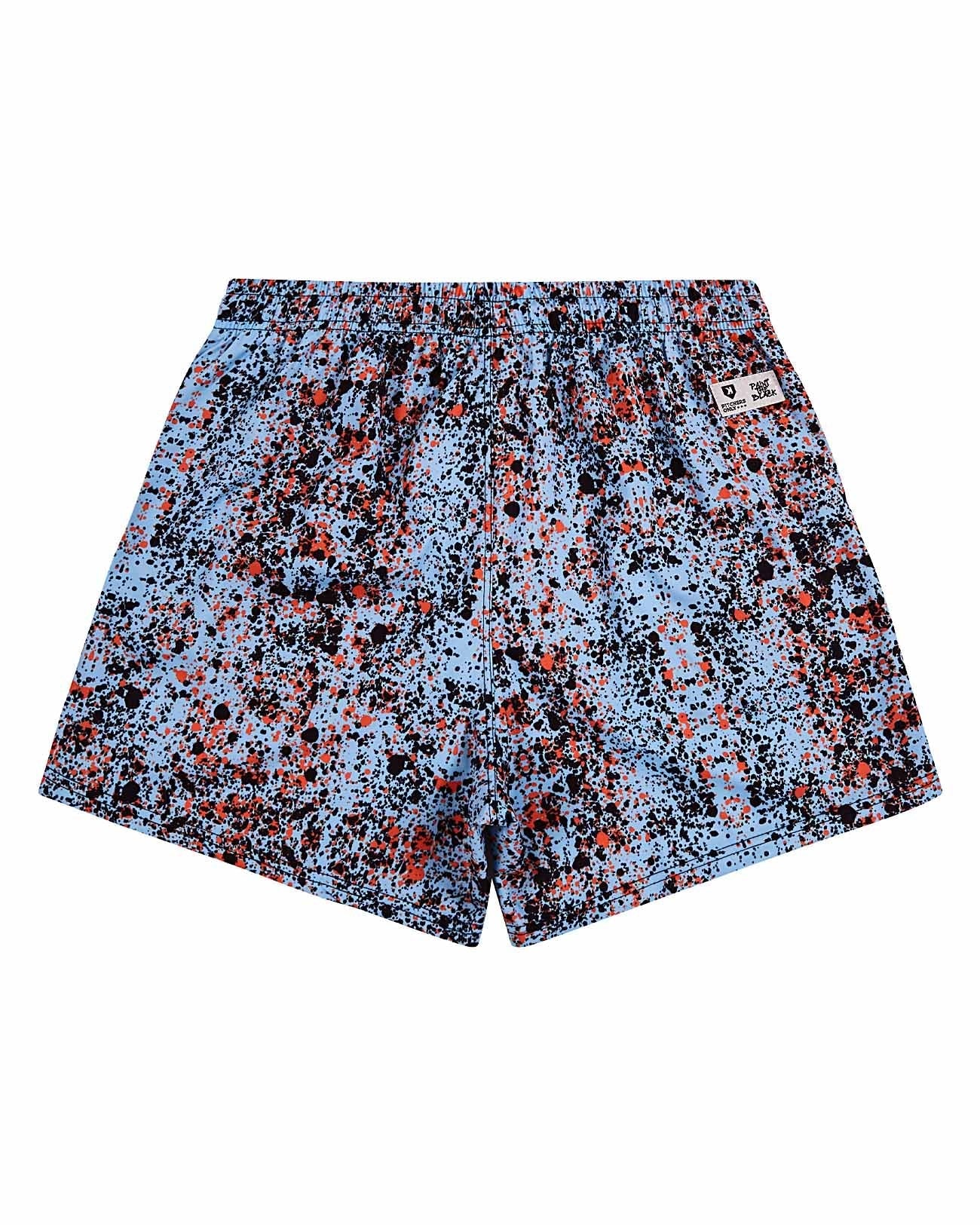Youth Paint The Black Shorts - Bullpen Blue