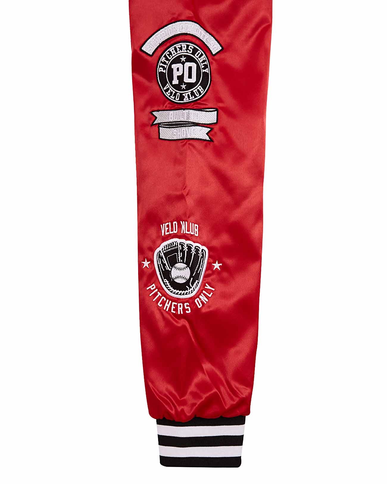 Youth Red Velo Klub Bullpen Jacket